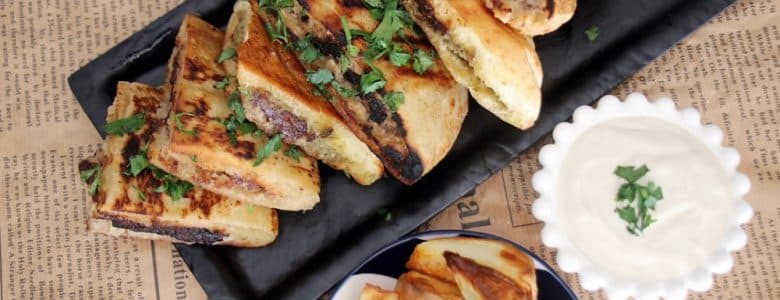 מתכון לעראייס פיתה ממולאת בשר