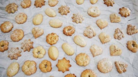 מתכון לעוגיות חמאה עם מכשיר