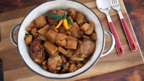 סופריטו עוף ותפוחי אדמה חומים