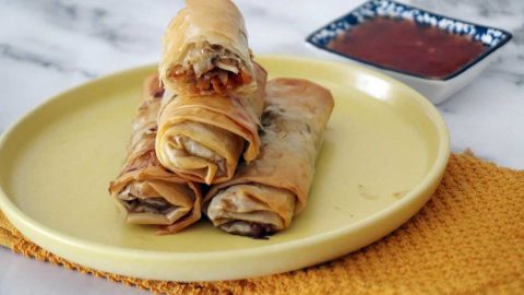 אגרול צמחוני טבעוני אפוי בתנור