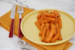 צ'יפס בטטה אפוי בתנור קריספי וטעים