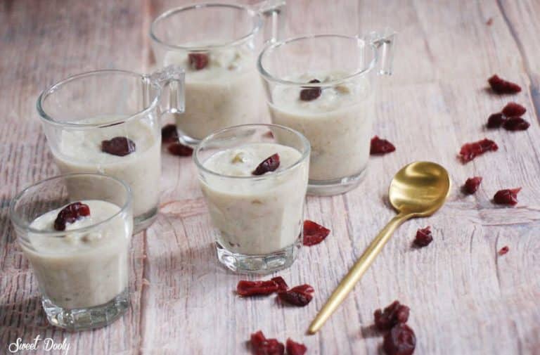 דייסת שיבולת שועל טבעונית ללא סוכר