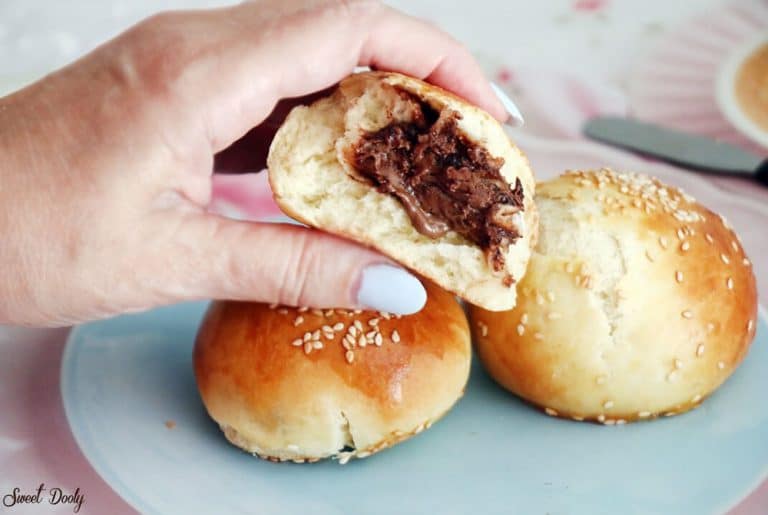 לחמניות במילוי שוקולד רכות פרווה