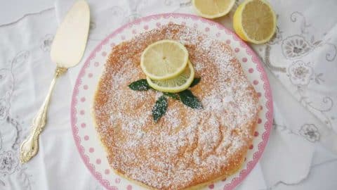 עוגת לימון פרווה עוגת הקסם