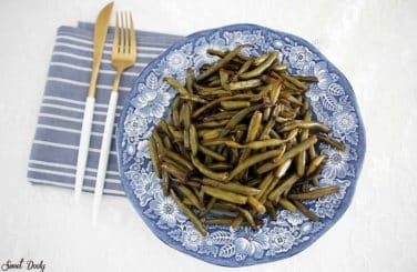 שעועית ירוקה בתנור בחצי שעה