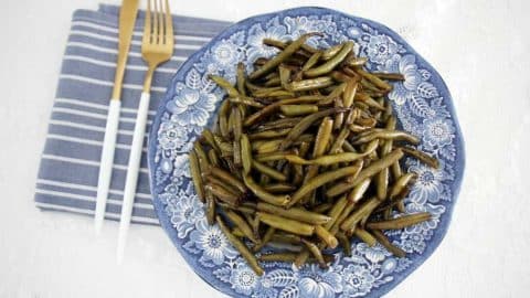 שעועית ירוקה בתנור בחצי שעה