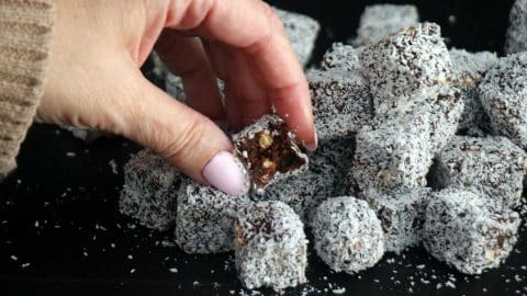 כדורי שוקולד מרובעים שילדים אוהבים