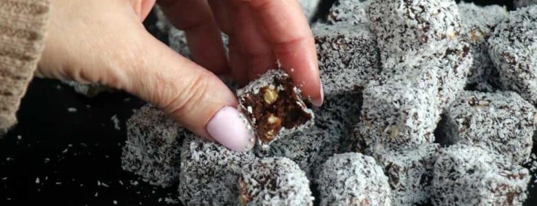 כדורי שוקולד מרובעים שילדים אוהבים