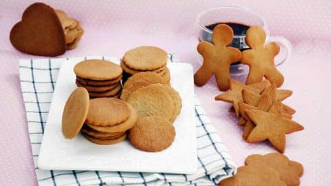 עוגיות ג'ינג'ר שבדיות פריכות