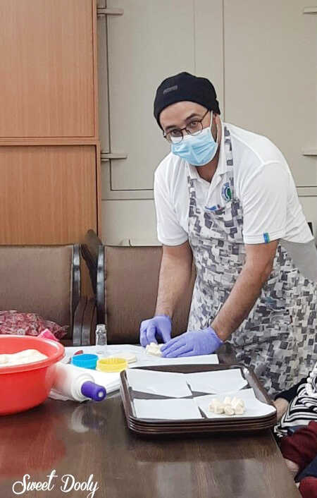 מתכון לסופגניה בצורת פרח פרווה