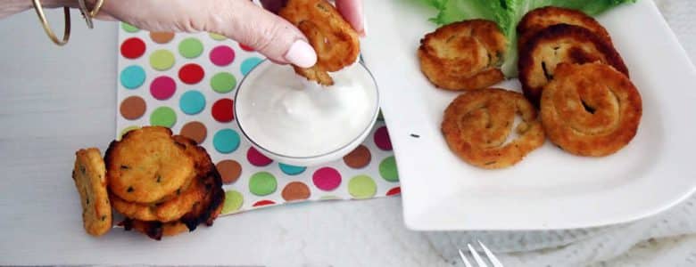 לביבות שבלולי תפוחי אדמה