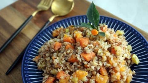 תבשיל כוסמת עם ירקות