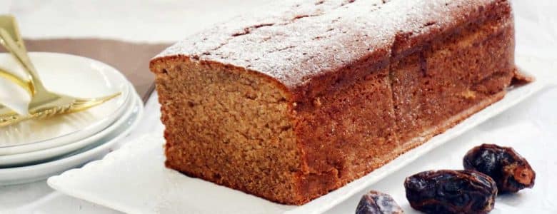 עוגת תמרים בחושה פרווה