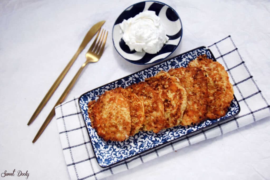 לביבות ירק עם גבינה מלוחה