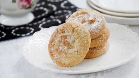 עוגיות מייפל ושקדים פרווה נימוחות