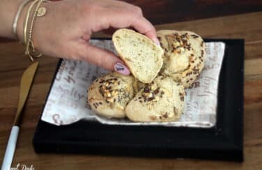 לחמניות ללא לישה פרווה