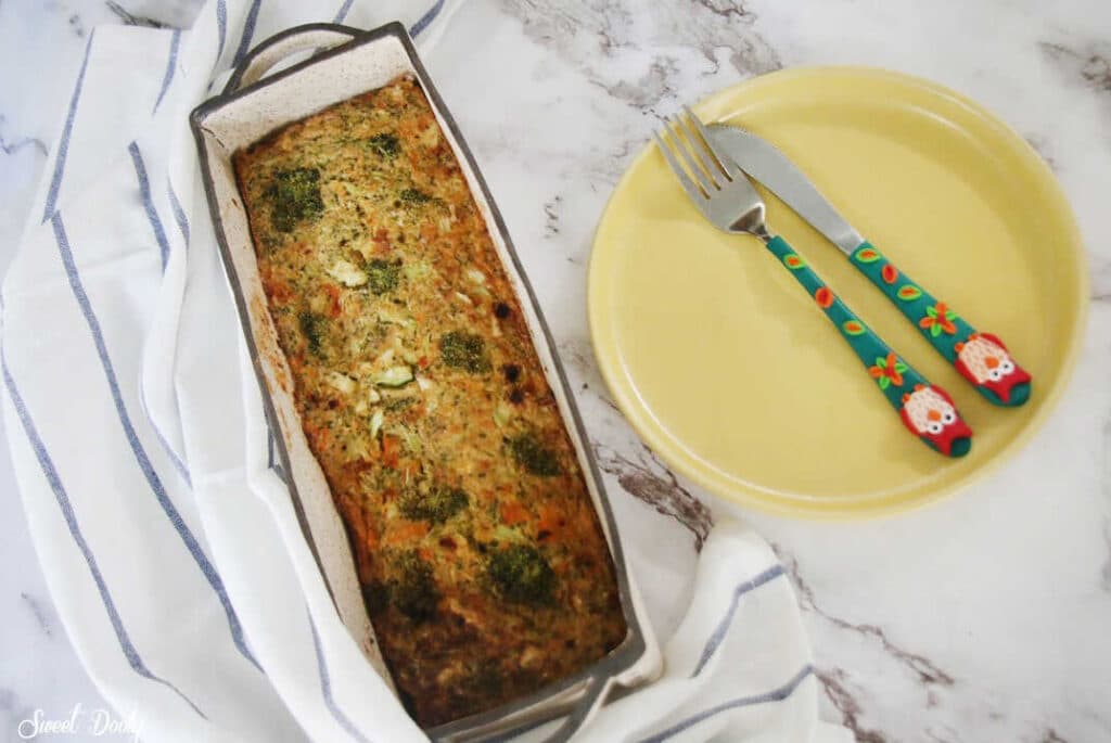 פשטידת ברוקולי פרווה ללא גלוטן