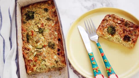 פשטידת ברוקולי פרווה ללא גלוטן