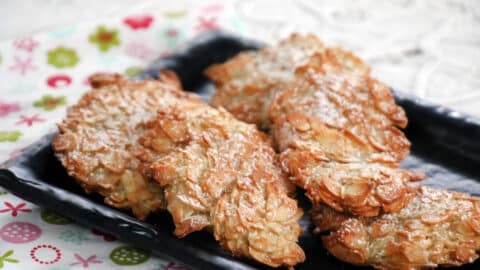 עוגיות ערמות שקדים ללא גלוטן