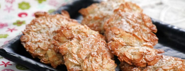 עוגיות ערמות שקדים ללא גלוטן