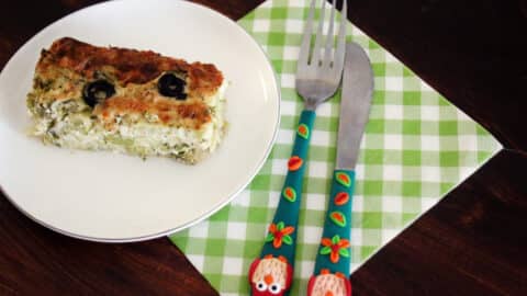 פשטידת ברוקולי וזיתים כשרה לפסח