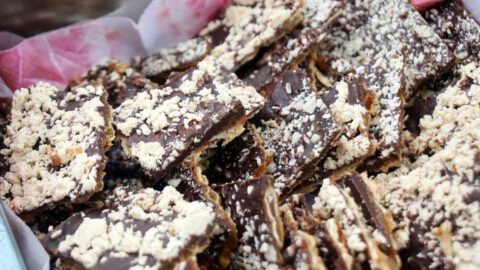 מצות קרמל שוקולד וחלבה