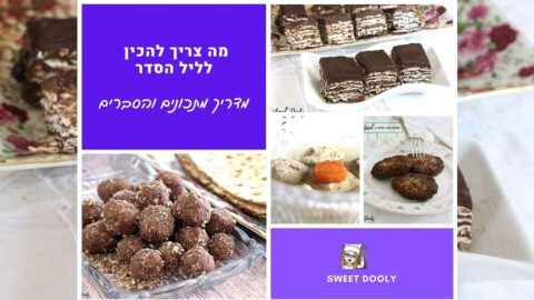 מה צריך להכין לליל הסדר