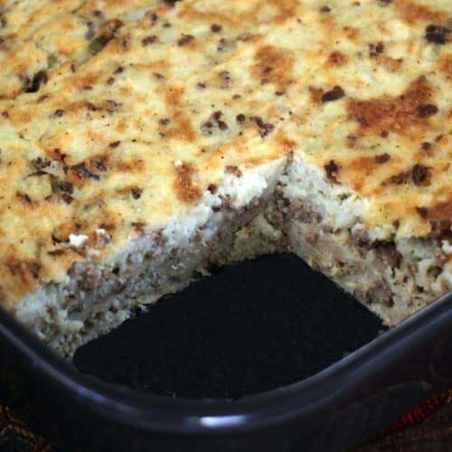 מינה פשטידת בשר לפסח