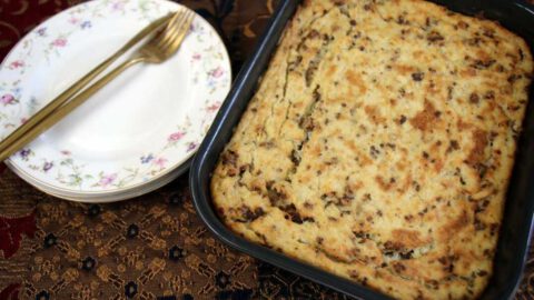 מינה פשטידת בשר לפסח