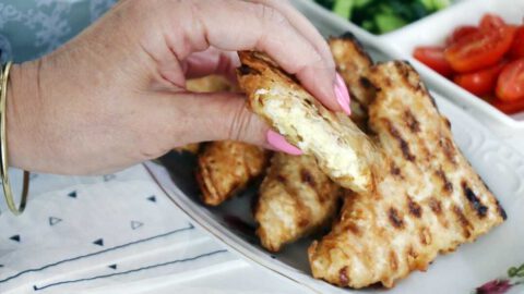 מצות מטוגנות עם גבינה