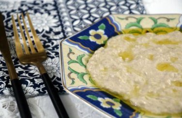 סלט חצילים עם טחינה באבאגנוש