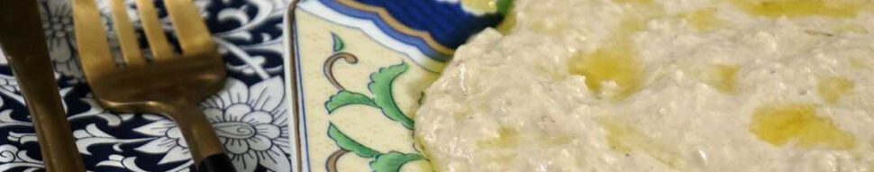 סלט חצילים עם טחינה באבאגנוש