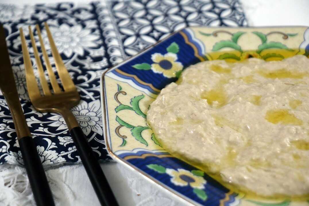 סלט חצילים עם טחינה באבאגנוש