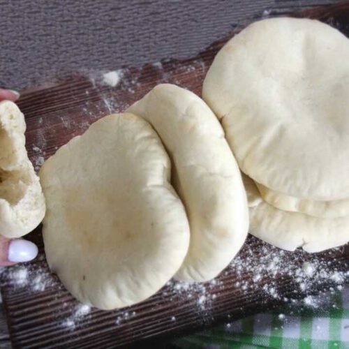 מתכון לפיתות ביתיות בתנור