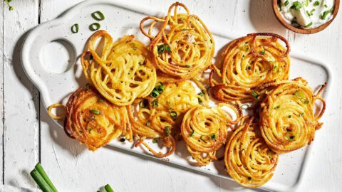 לביבות ספגטי עם גבינה