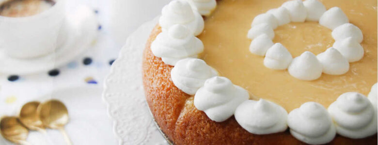 עוגת גבינה וקארד לימון