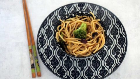 פסטה עם ברוקולי וזיתים