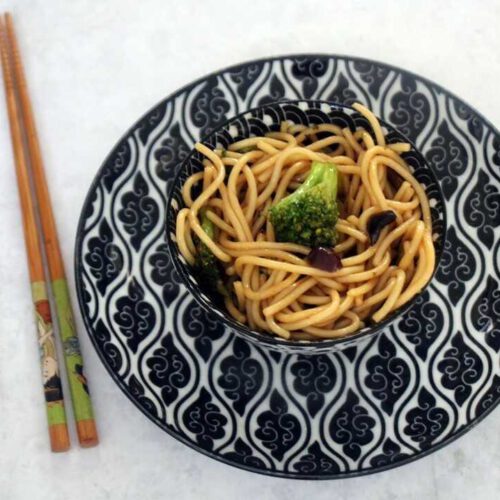 פסטה עם ברוקולי וזיתים