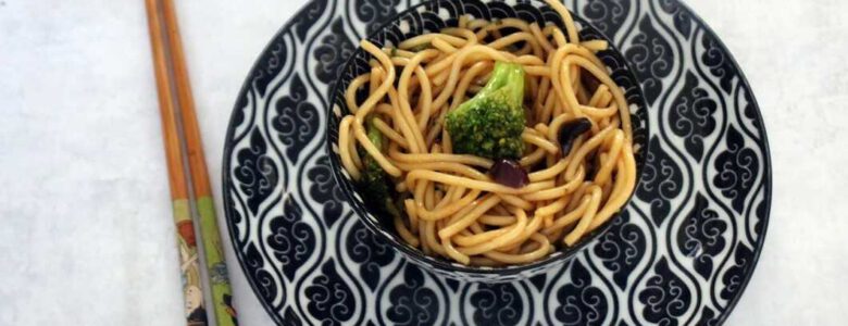 פסטה עם ברוקולי וזיתים