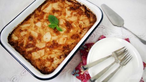 פשטידת תפוחי אדמה וגבינות