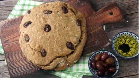 לחם שיפון ללא לישה