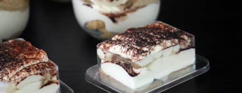 טירמיסו בכוסות בעשר דקות