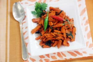 סלט גזר מרוקאי חריף וטעים