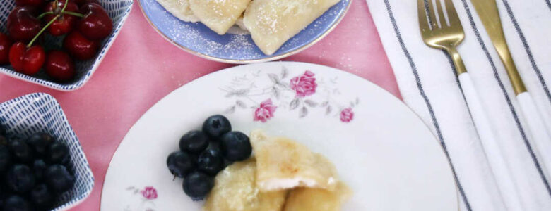 כיסונים ורניקס עם גבינה מתוקה