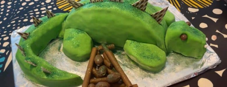 איך מכינים עוגת דינוזאור