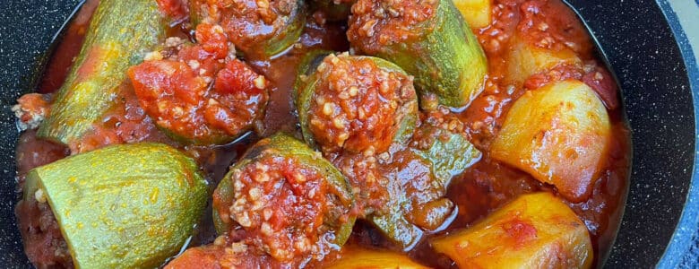 ירקות ממולאים בבשר ובורגול