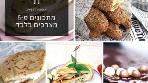 מתכונים מחמישה מצרכים בלבד