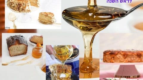 מתכונים לעוגות ועוגיות דבש לראש השנה