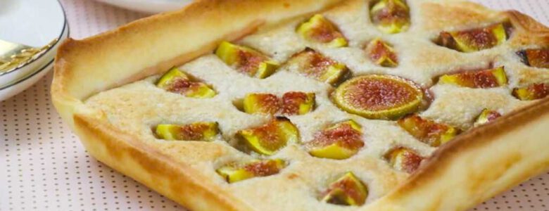 טארט תאנים בקרם שקדים פרווה