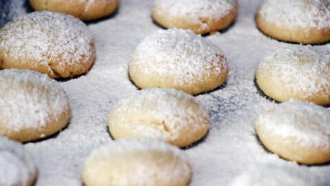 עוגיות קורבייה שקדים ללא סוכר